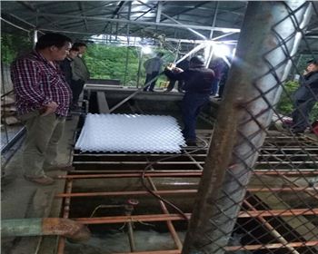 宜昌長(zhǎng)陽(yáng)某水廠斜管安裝