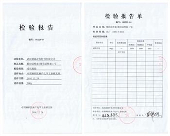 活性炭檢驗(yàn)報(bào)告